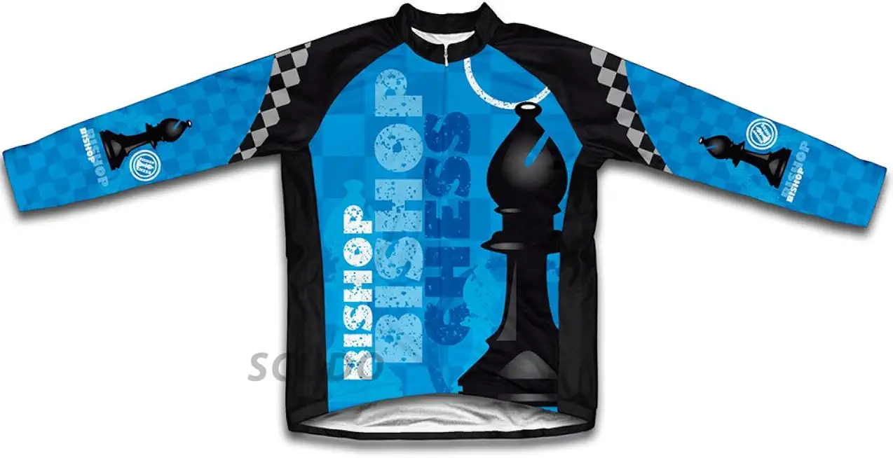 ScudoPro Bishop Winter Thermal Cycling Jersey for Men