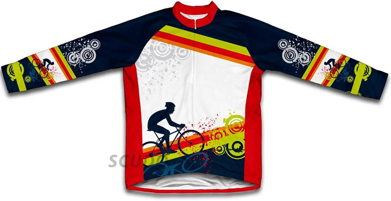 ScudoPro Fearless Biker Winter Thermal Cycling Jersey for Women