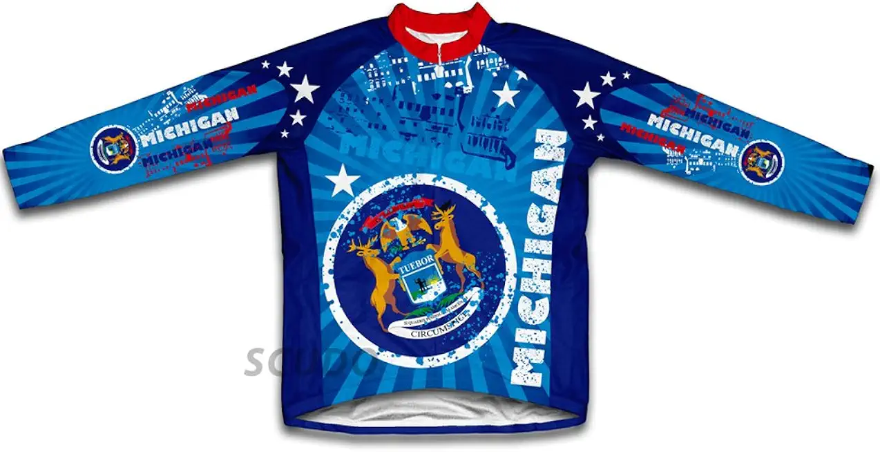 ScudoPro Michigan Winter Thermal Cycling Jersey for Women