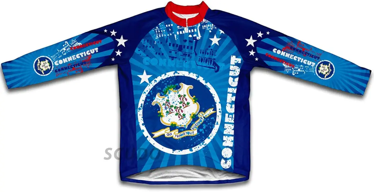 ScudoPro Connecticut Winter Thermal Cycling Jersey for Men