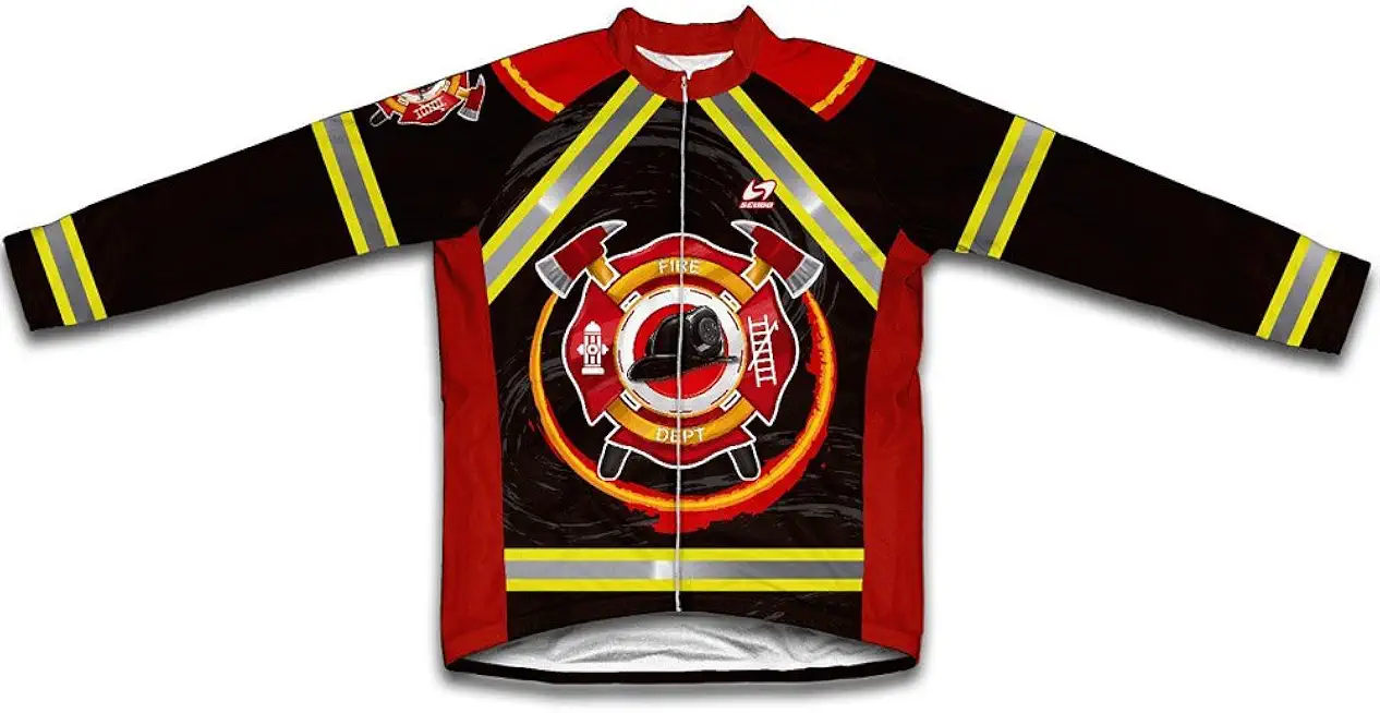 ScudoPro Firefighter Winter Thermal Cycling Jersey for Men