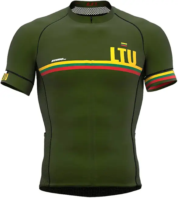 Lithuania Code Short Sleeve Cycling PRO Jersey for Women