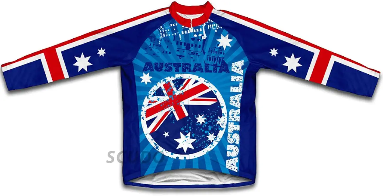 ScudoPro Australia Winter Thermal Cycling Jersey for Women