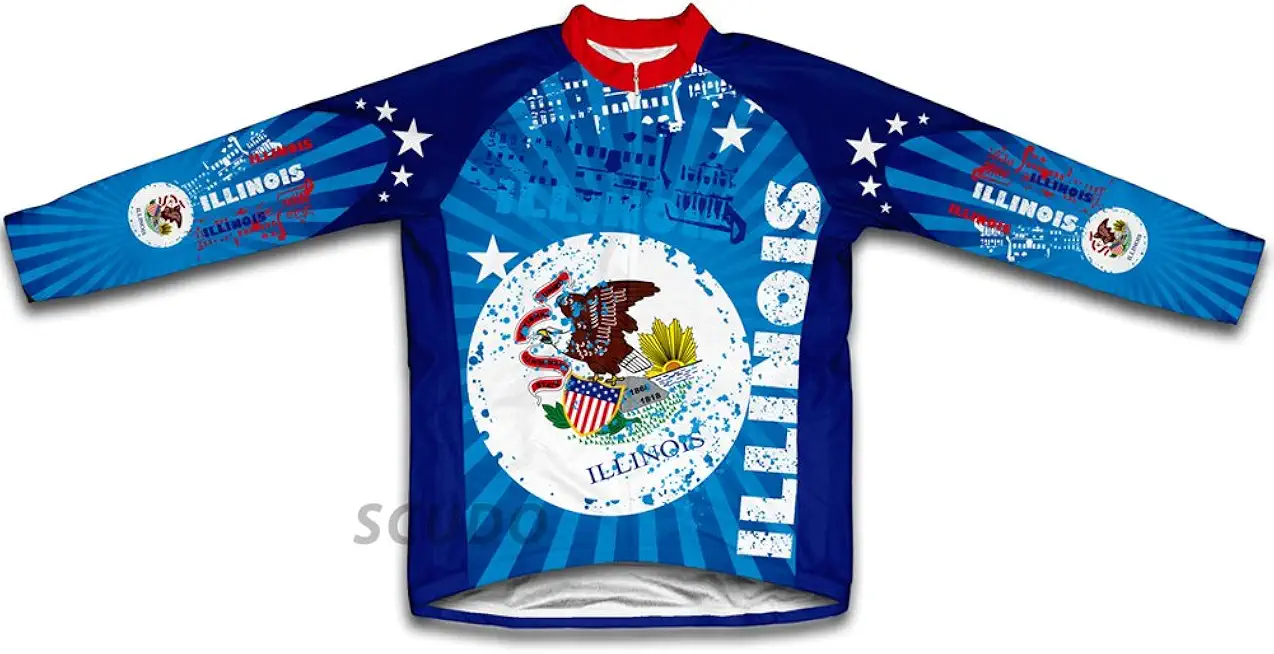 ScudoPro Illinois Winter Thermal Cycling Jersey for Women