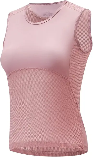 Women Cycling Base Layer Sleeveless Mesh Breathable Quick Dry Vest Outdoors Bicycle Underwear Road Bike Jersey