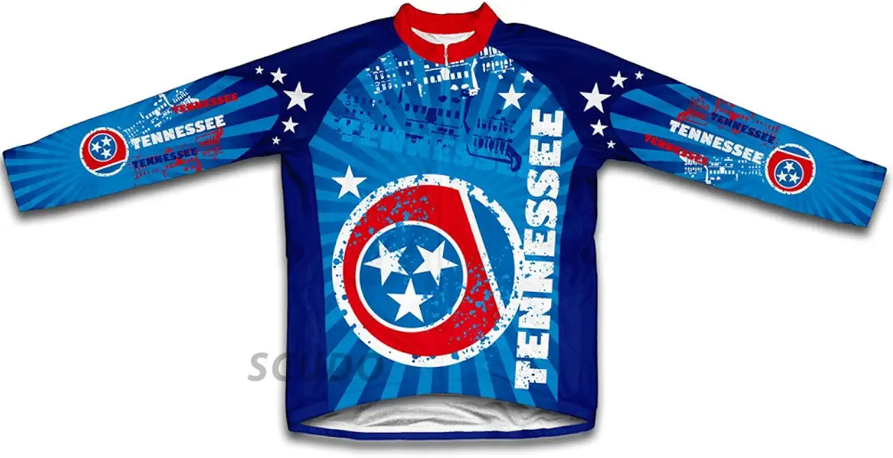 ScudoPro Tennessee Winter Thermal Cycling Jersey for Men