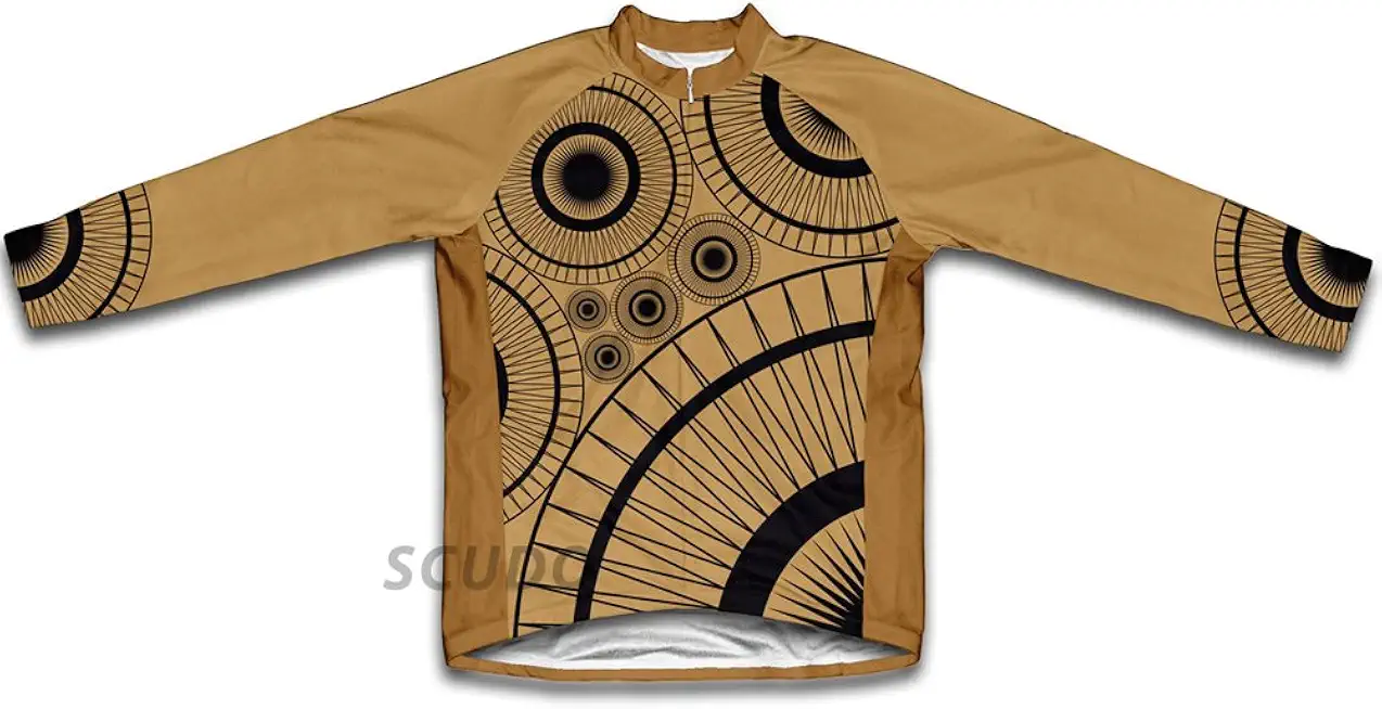 ScudoPro Slim Gears Winter Thermal Cycling Jersey for Women