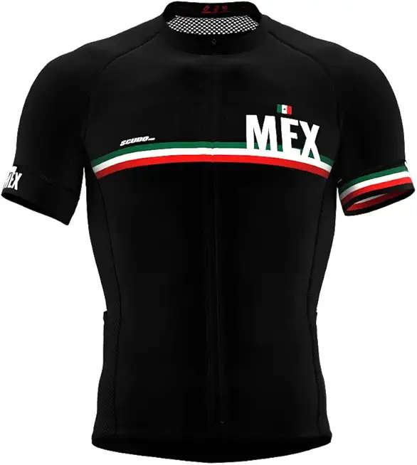 Mexico Code Short Sleeve Cycling PRO Jersey for Men