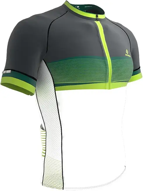 Green Forest Bike Short Sleeve Cycling PRO Jersey for Men