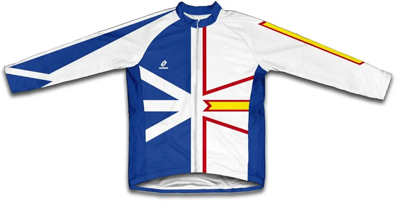 ScudoPro Newfoundland and Labrador Thermal Cycling Jersey for Men