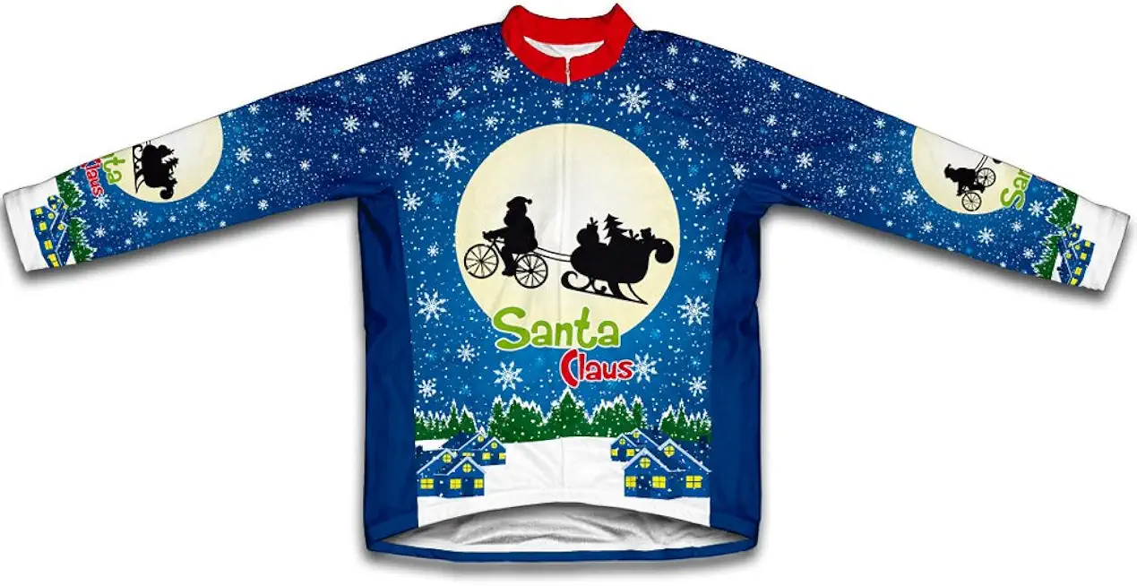 ScudoPro E.T. Santa Claus Winter Thermal Cycling Jersey for Women