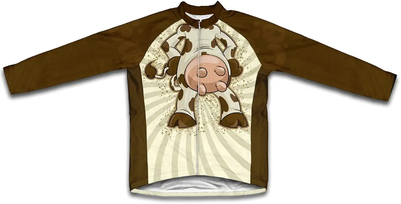 ScudoPro Cow Winter Thermal Cycling Jersey for Women