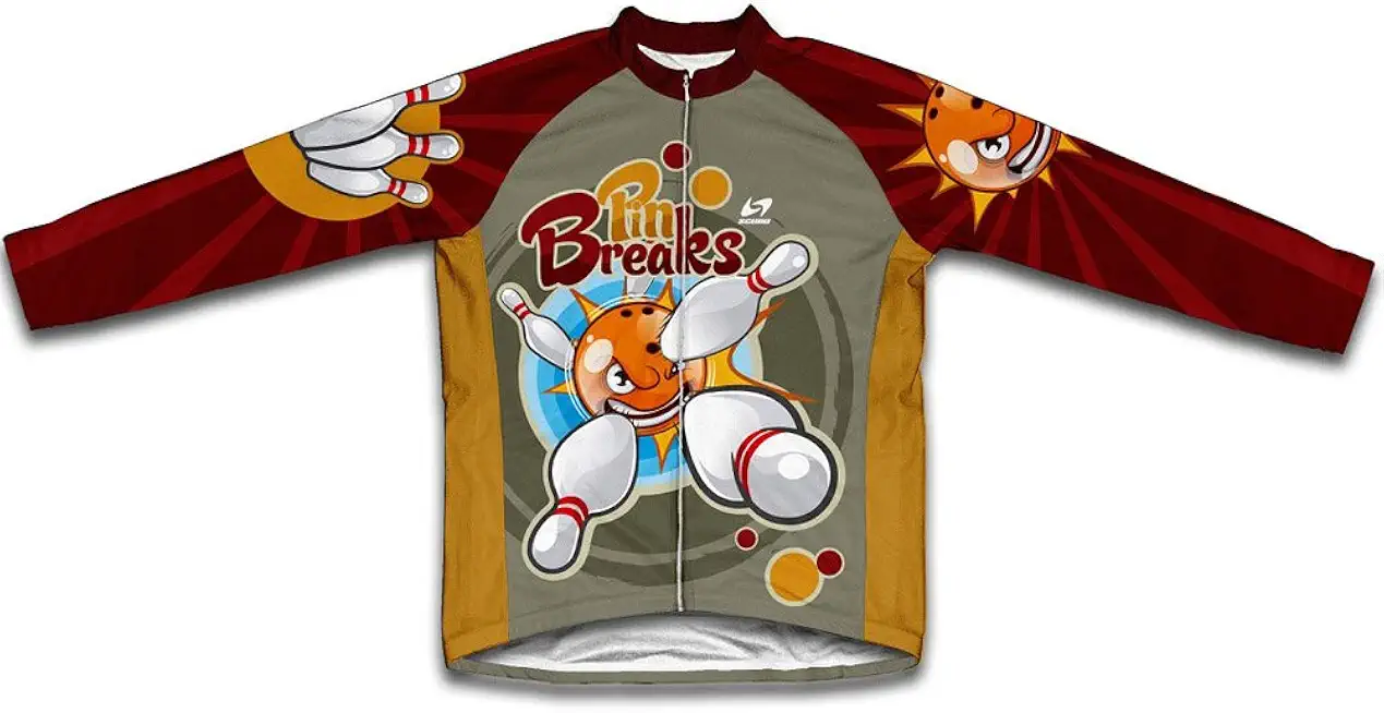 ScudoPro Pin Breaks Winter Thermal Cycling Jersey for Men