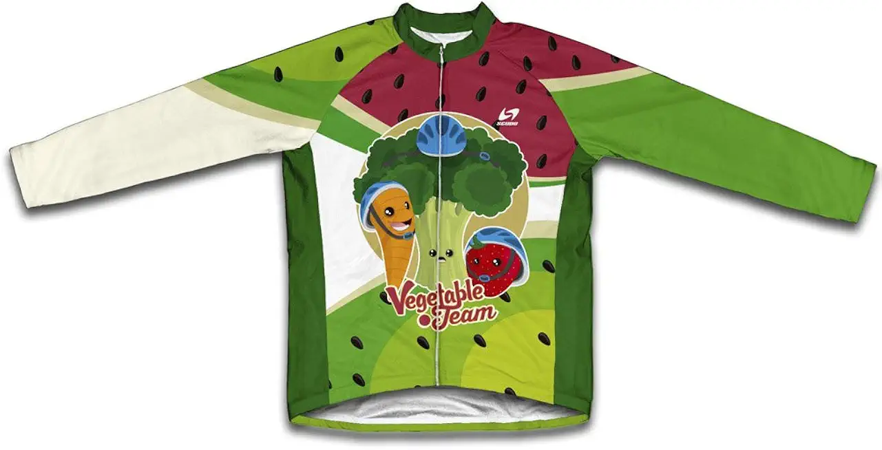 ScudoPro Vegetable Team Thermal Cycling Jersey for Women