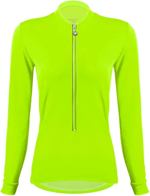 AERO|TECH|DESIGNS | Women's Swift Cycling Jersey | Long Sleeve Brushed Fleece | Made in USA