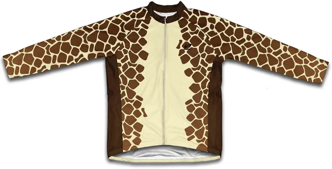ScudoPro Giraffe Skin Thermal Cycling Jersey for Women
