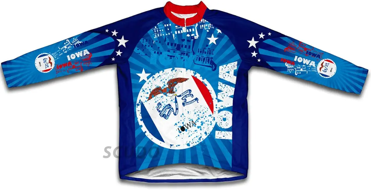 ScudoPro Iowa Winter Thermal Cycling Jersey for Men
