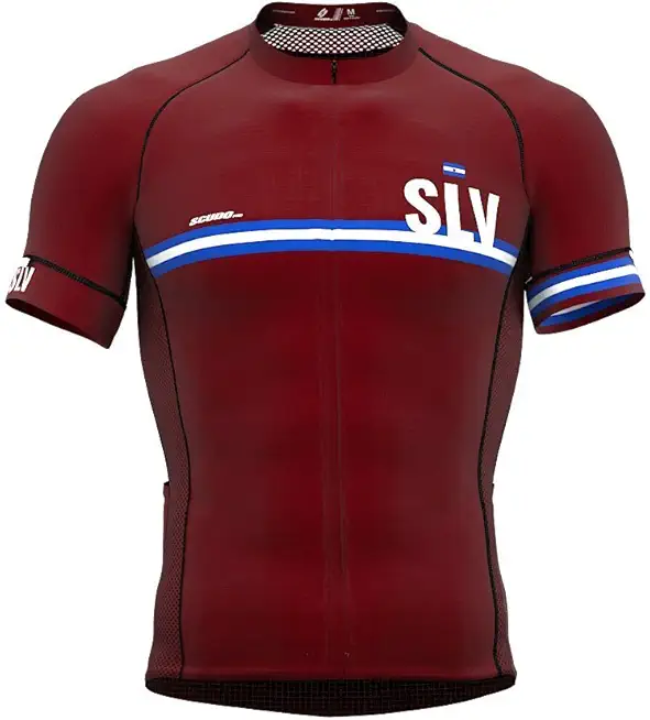 El Salvador Code Short Sleeve Cycling PRO Jersey for Women