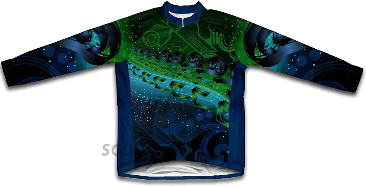 ScudoPro Mother Board Winter Thermal Cycling Jersey for Men