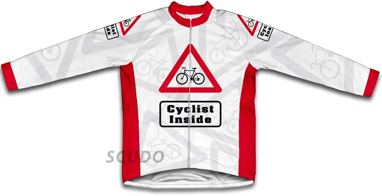 ScudoPro Cyclist Inside Winter Thermal Cycling Jersey for Men