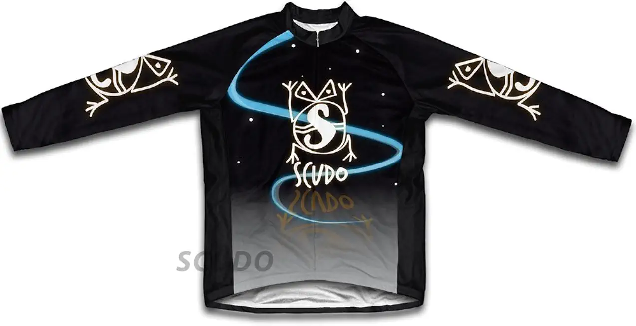 Midnight Scudo Winter Thermal Cycling Jersey for Men