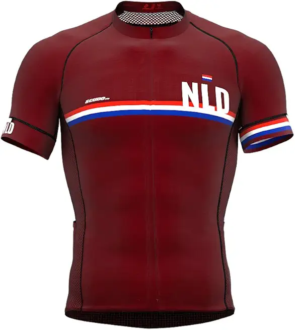 Netherlands Code Short Sleeve Cycling PRO Jersey for Men