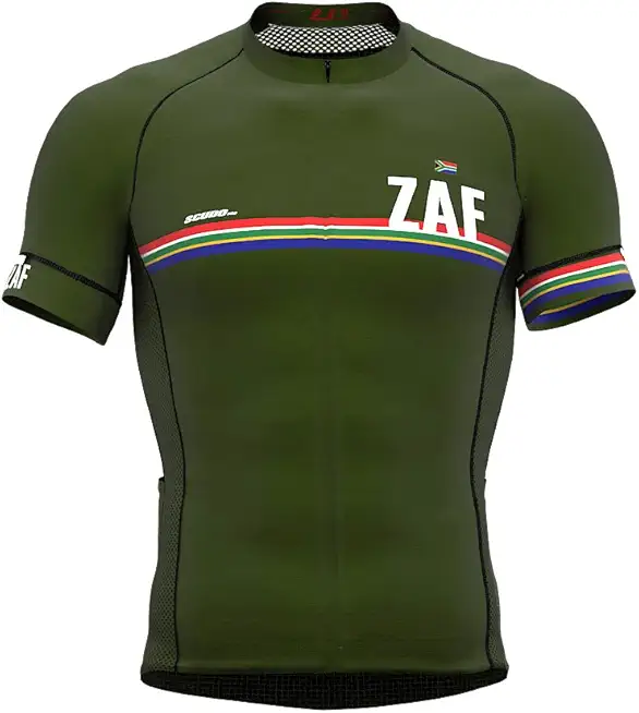 South Africa Code Short Sleeve Cycling PRO Jersey for Men