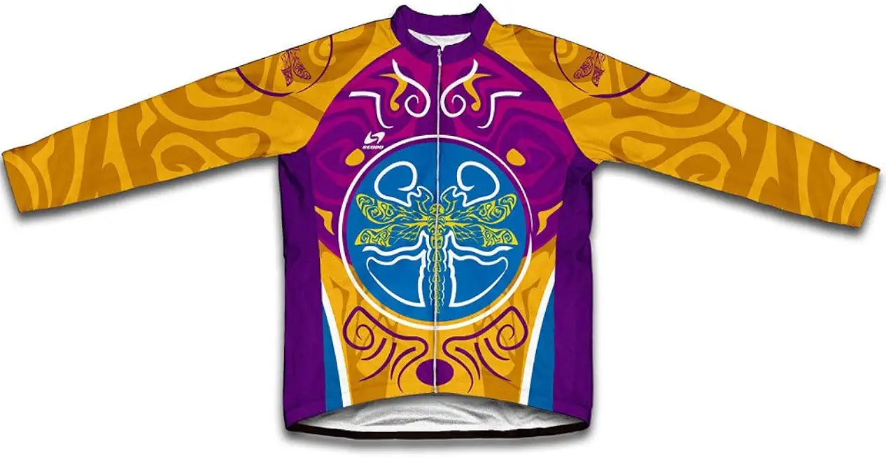 ScudoPro Emperor Dragonfly Winter Thermal Cycling Jersey for Women