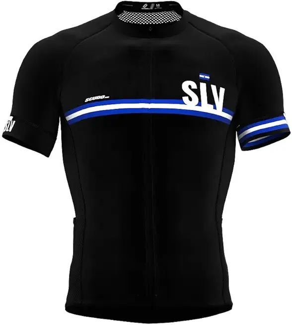 El Salvador Code Short Sleeve Cycling PRO Jersey for Men