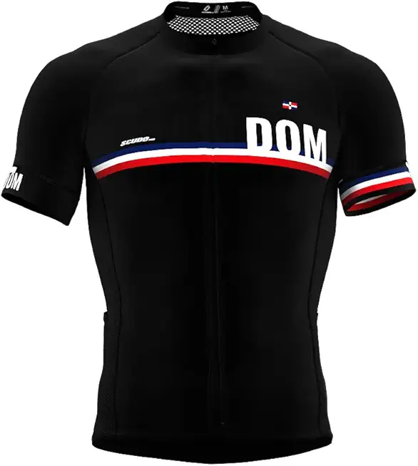 Dominican Republic Code Short Sleeve Cycling PRO Jersey for Women