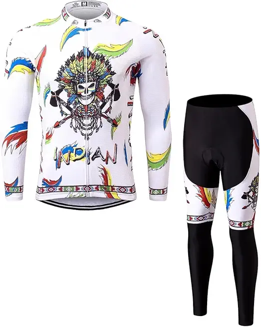 Thriller Rider Sports Mens Indian Outdoor Sports Mountain Bike Short Sleeve Cycling Jersey