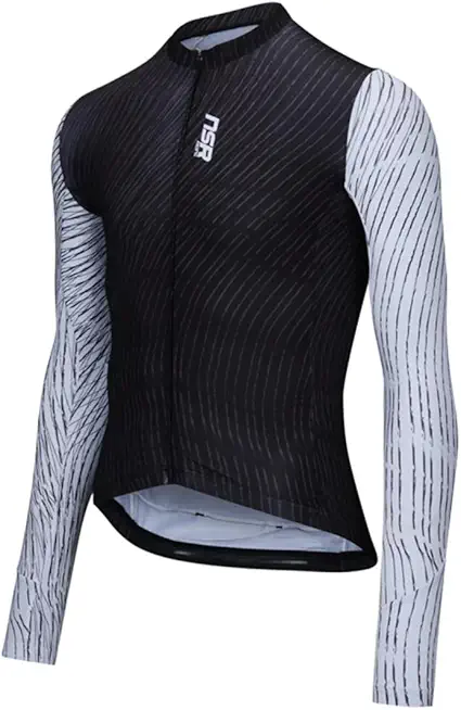 Club Signal Long Sleeve Jersey for Men – Lightweight Breathable Cycling Shirt, Quick-Dry, Ergonomic Fit for Road & MTB