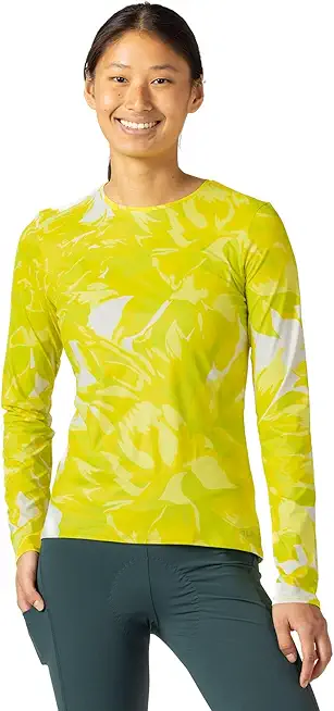Terry Cycling Jersey Women Soleil Long Sleeve Bike Top for Women, Fitted Rash Guard Hiking Outdoor UPF 50+ Sun Shirt