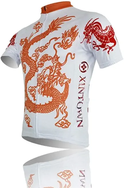 Xinxin Men's Cycling Jersey Bike Jersey Bicycle Shirts Summer Breathability Short Sleeve Clothing Z002