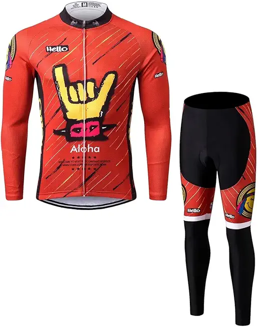 Thriller Rider Sports Mens Aloha Outdoor Sports Mountain Bike Short Sleeve Cycling Jersey