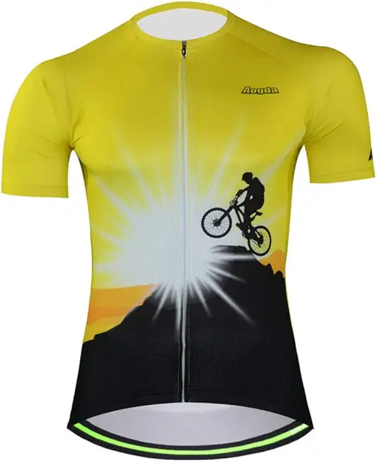 Xinxin Men's Cycling Jersey Bike Jersey Bicycle Shirts Summer Breathability Short Sleeve Clothing Z038