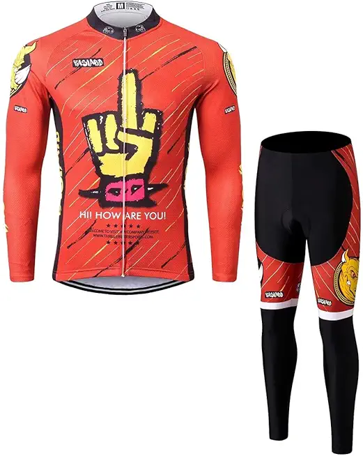 Thriller Rider Sports Mens Funny Outdoor Sports Mountain Bike Short Sleeve Cycling Jersey