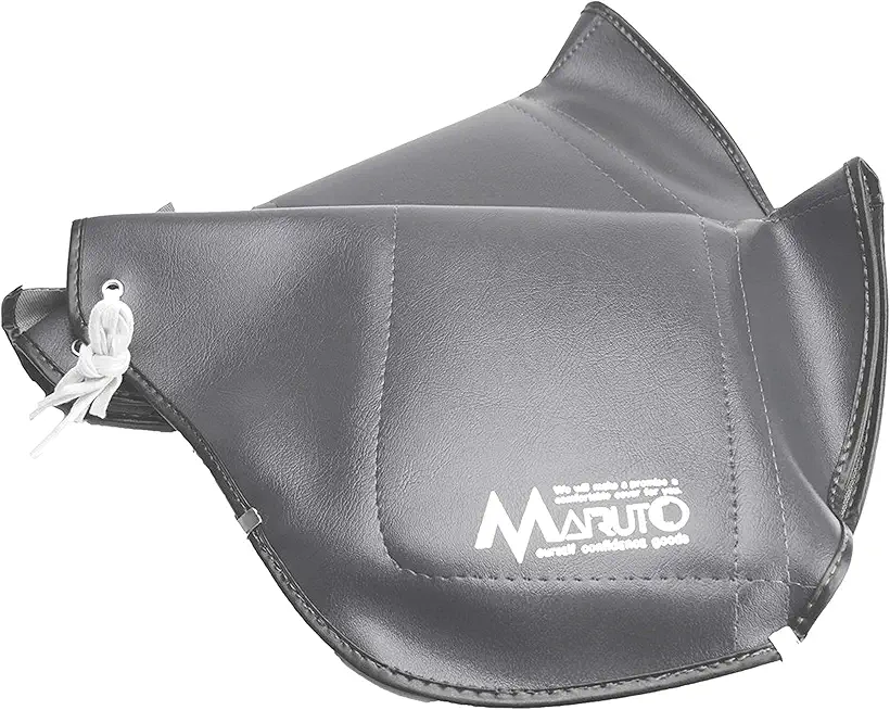 Maruto Okubo Seisakusho HC-V1500 Bicycle Steering Wheel Cover, Vinyl Jersey Included, Gray