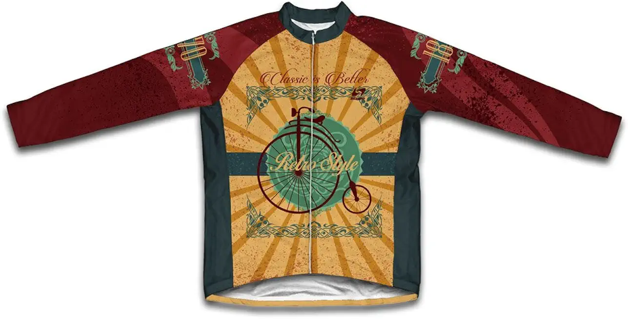 ScudoPro Retro Style Thermal Cycling Jersey for Women