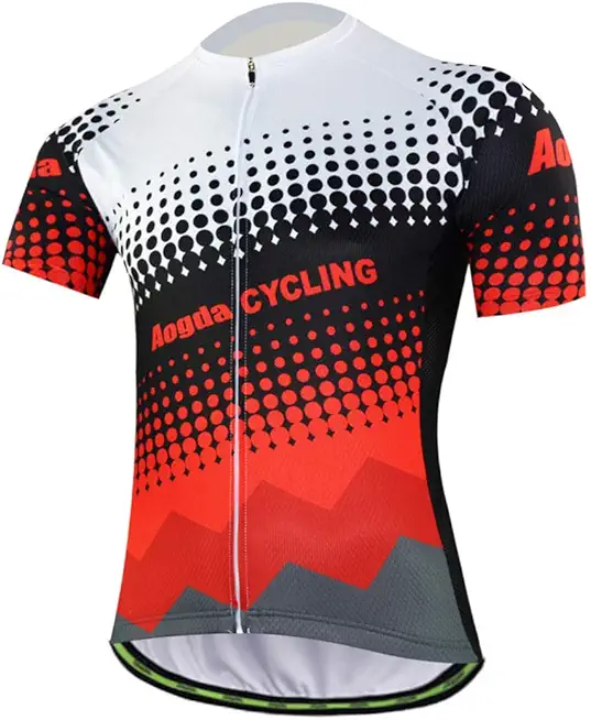 Xinxin Men's Cycling Jersey Bike Jersey Bicycle Shirts Summer Breathability Short Sleeve Clothing Z063