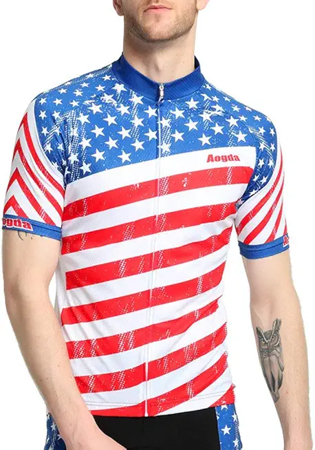 Xinxin Men's Cycling Jersey Bike Jersey Bicycle Shirts Summer Breathability Short Sleeve Clothing Z064