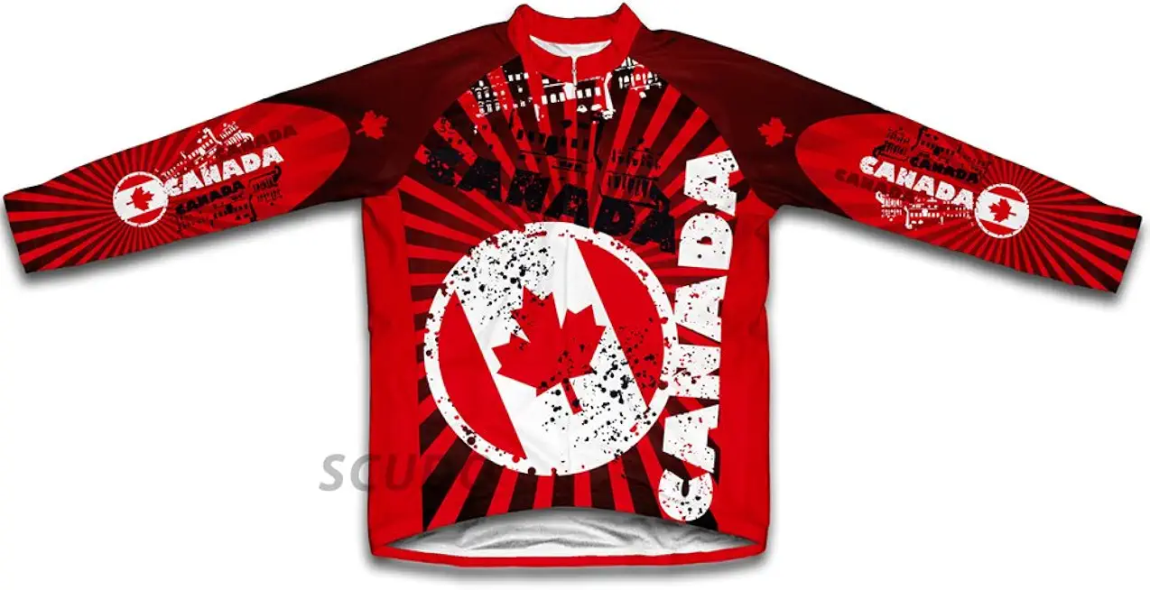 ScudoPro Canada Winter Thermal Cycling Jersey for Women