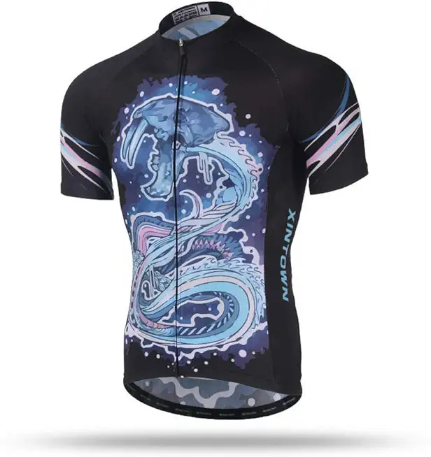 Xinxin Men's Cycling Jersey Bike Jersey Bicycle Shirts Summer Breathability Short Sleeve Clothing Z021