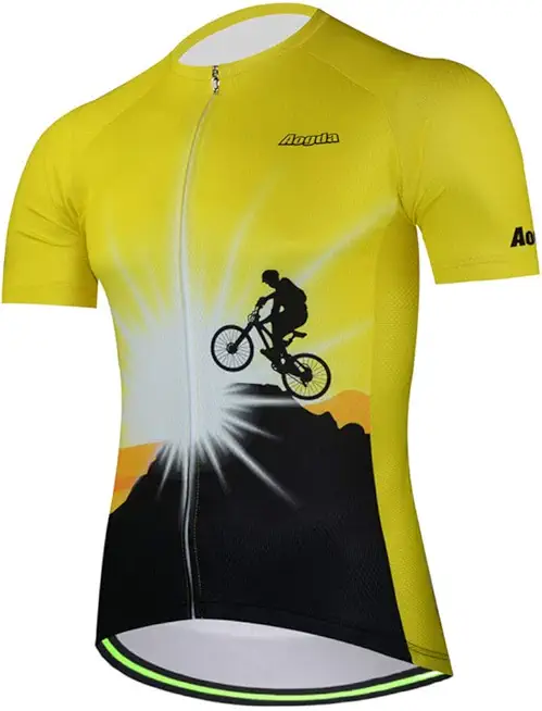 Xinxin Men's Cycling Jersey Bike Jersey Bicycle Shirts Summer Breathability Short Sleeve Clothing Z039