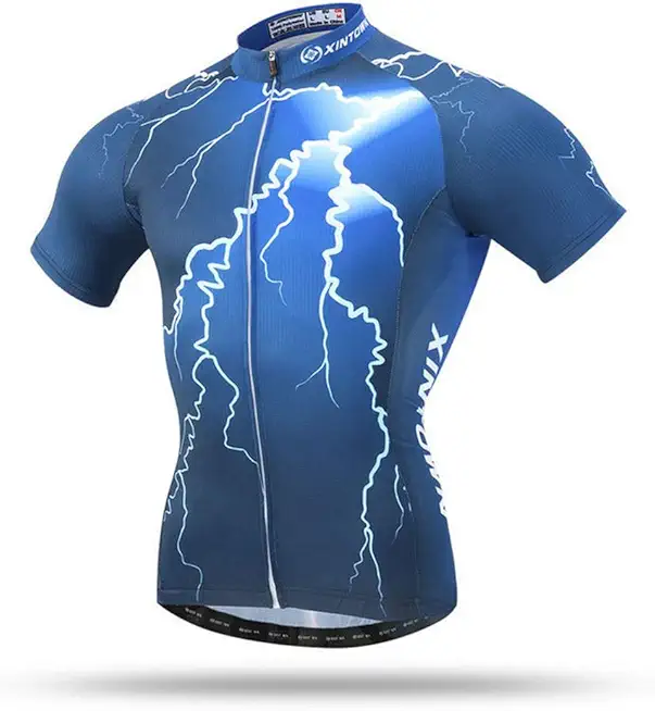 Xinxin Men's Cycling Jersey Bike Jersey Bicycle Shirts Summer Breathability Short Sleeve Clothing Z018