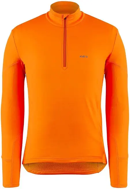 Louis Garneau Edge 2 LS Cycling Jersey Exuberance Orange Large