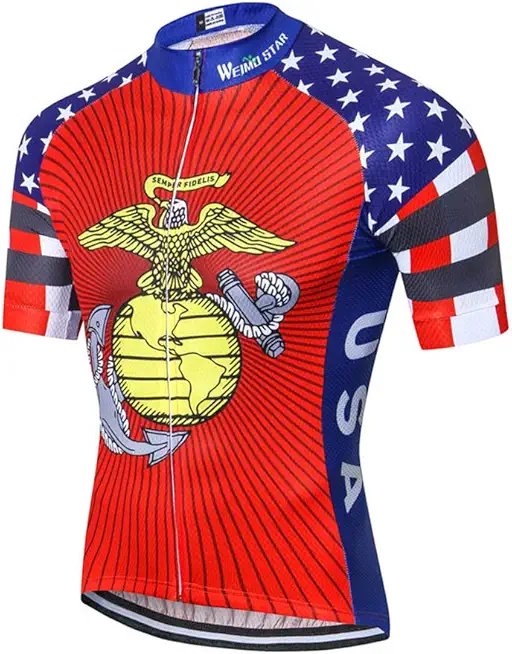 Xinxin Men's Cycling Jersey Bike Jersey Bicycle Shirts Summer Breathability Short Sleeve Clothing Z095