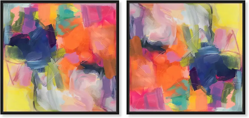 Art Remedy Saturaded Colors Art Canvas, 40