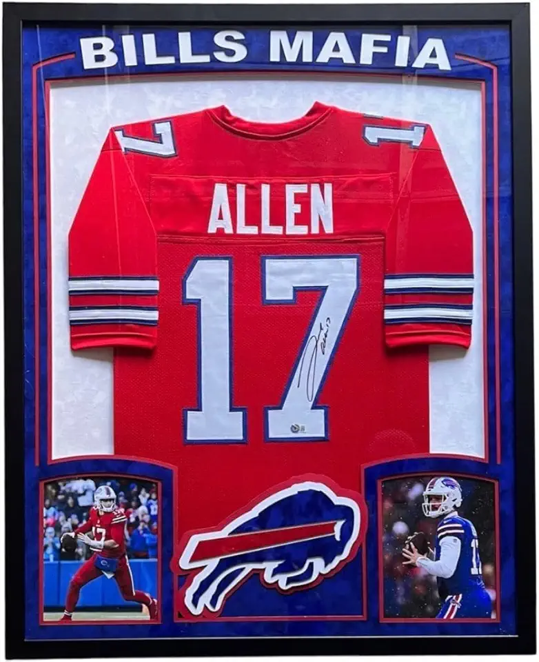 Jersey Framing - Two 8x10 Pictures Jersey Framing with 3D Logo