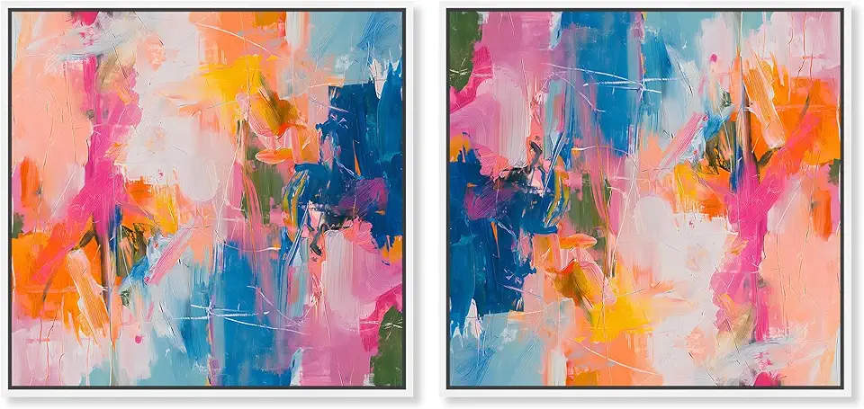 Art Remedy Saturaded Colors Art Canvas, 40